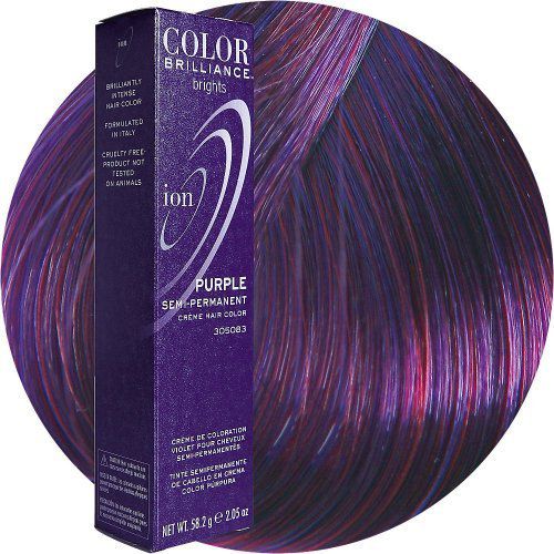 Ion Color Brilliance Semi-Permanent Brights Hair Color Purple: Buy Ion Color  Brilliance Semi-Permanent Brights Hair Color Purple at Best Prices in India  - Snapdeal