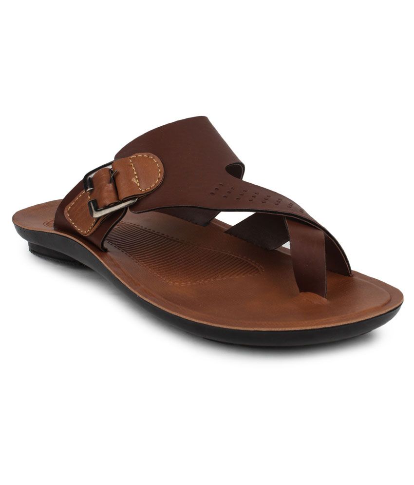 11e Brown Slippers Price in India- Buy 11e Brown Slippers Online at ...