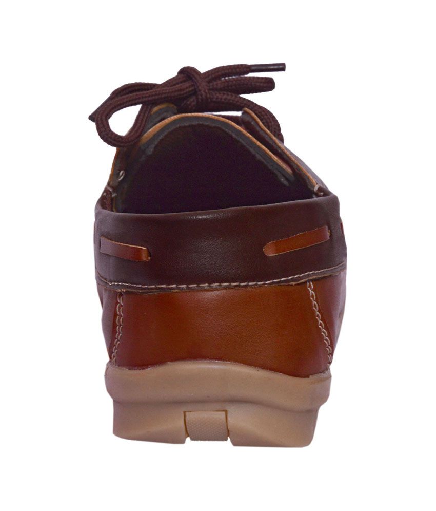 Johnny Vims Brown Boat Shoes Shoes - Buy Johnny Vims Brown Boat Shoes ...