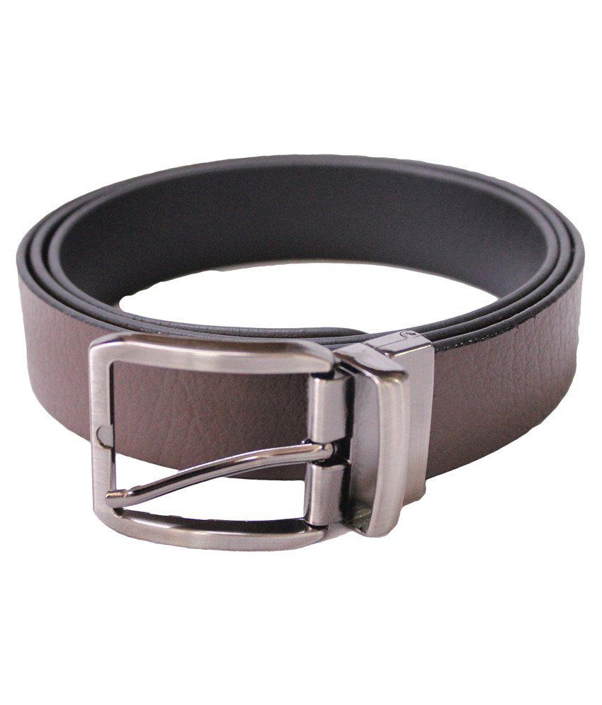 U.S. Polo Assn. Brown Leather Belt For Men: Buy Online at Low Price in ...