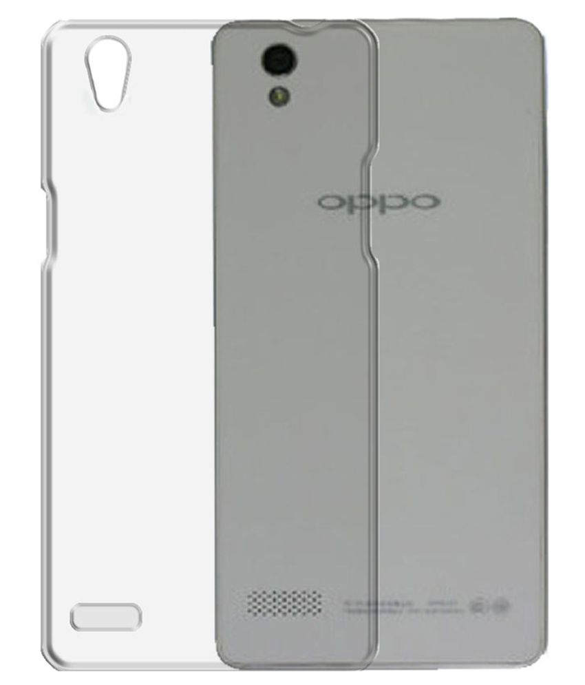 Deltakart Back Cover For Oppo A51Transparent Plain Back Covers