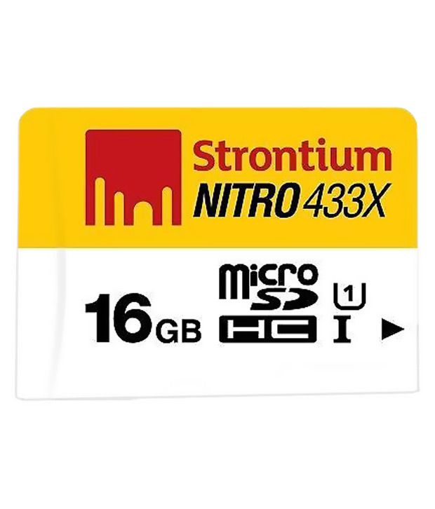     			Strontium Nitro 16GB Class 10 Micro SD Card - Pack of 3