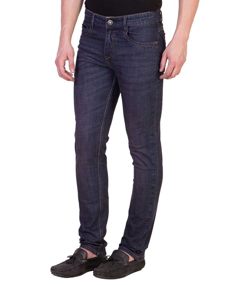 R4U Denim Factory Navy Slim Fit Jeans - Buy R4U Denim Factory Navy Slim ...