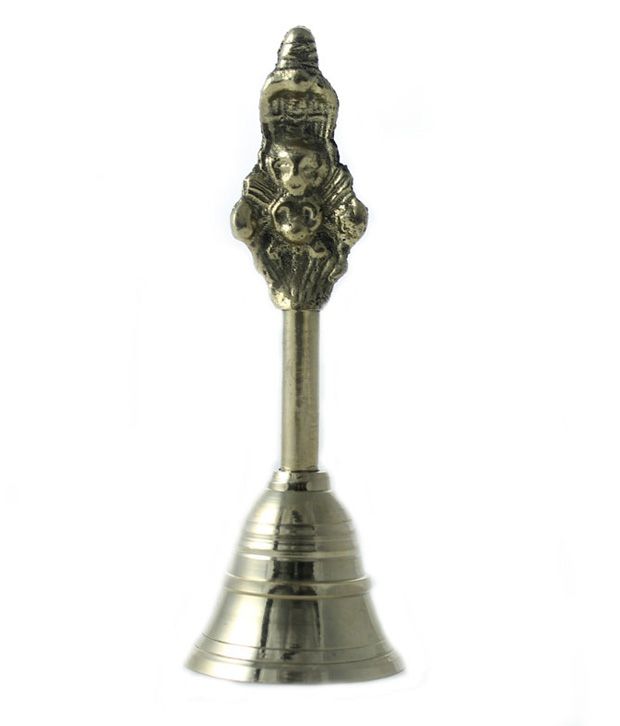     			Sarvsiddhi Glossy Brass Pooja Bell