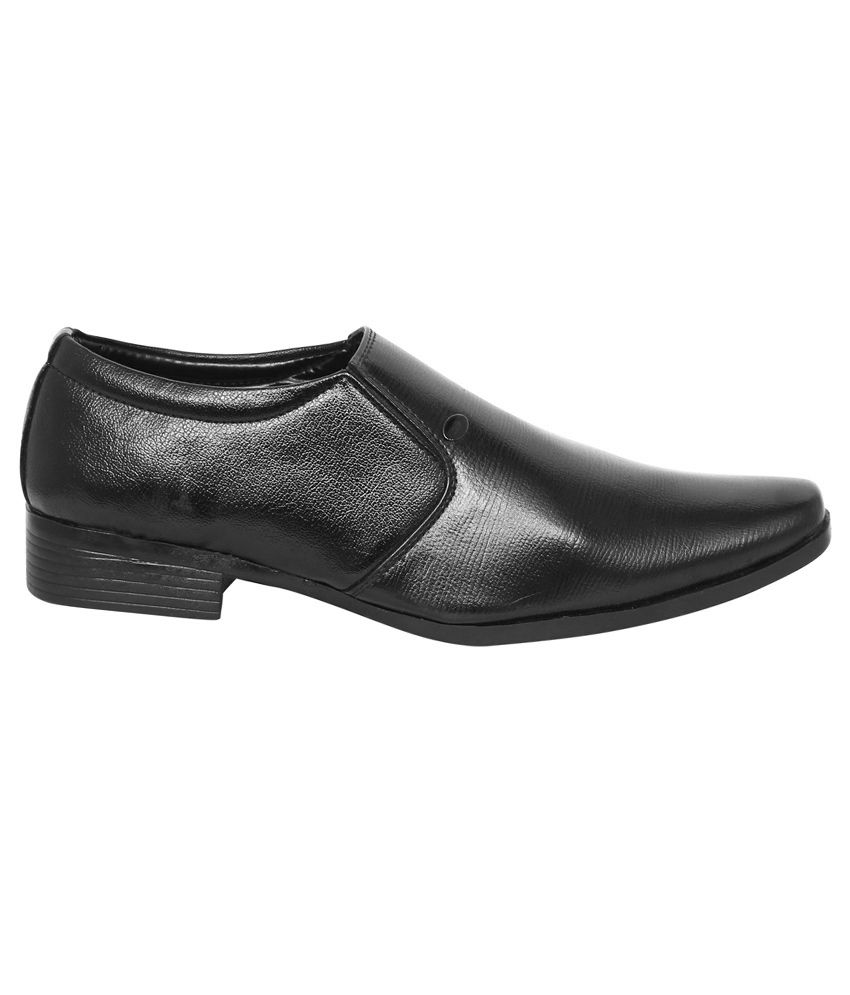 black shoes formal dressing