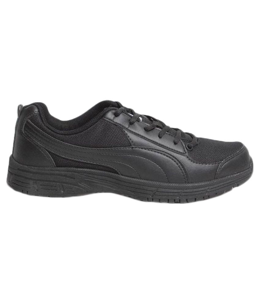 puma bosco black school shoes