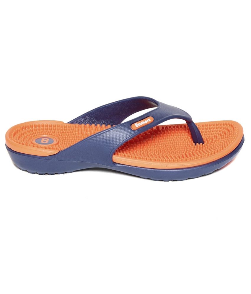 Bonkerz Orange Slippers Price in India 