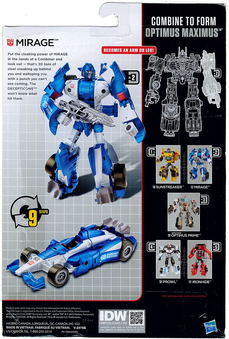 transformer toy blue