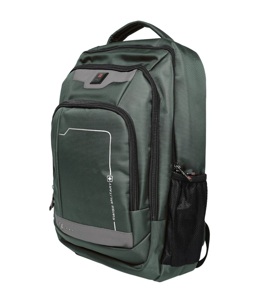 Swiss Military Grey Nylon LBP9 Backpack Buy Swiss Military Grey Nylon