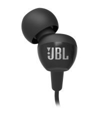 JBL C100SI In Ear Wired Earphones With Mic Black