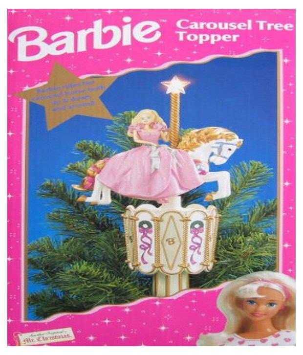 barbie carousel tree topper