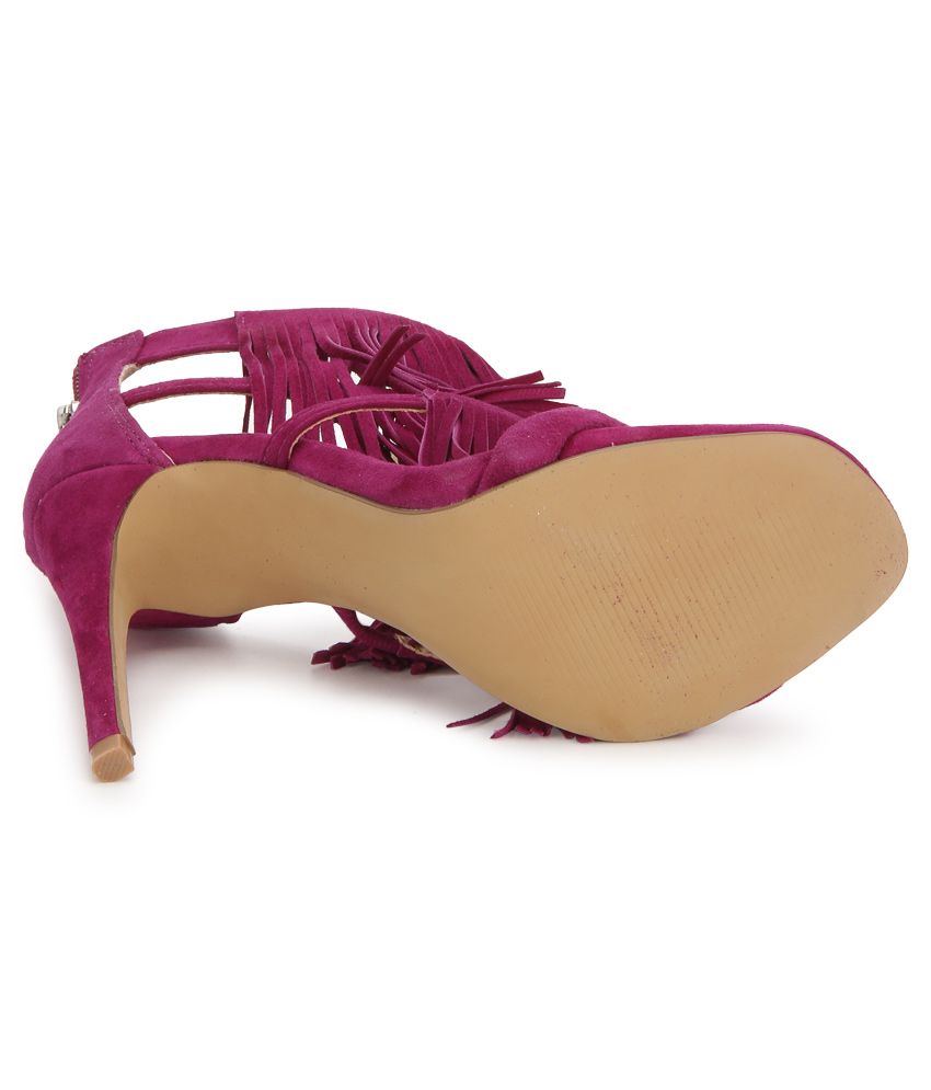 steve madden heels purple