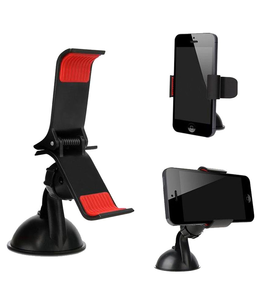 Prro 360 Degree Rotating Universal Car Mobile Holder (Black) Buy Prro