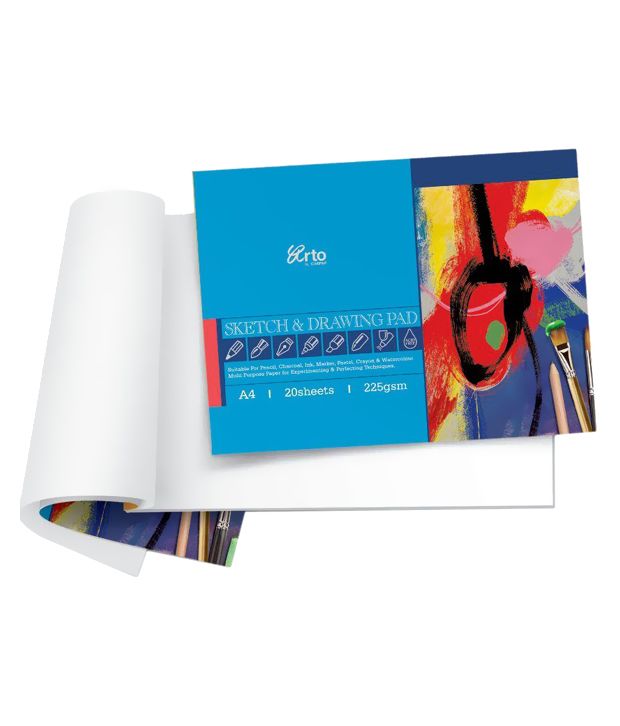 Campap Multicolor Arto Sketch and Drawing Pad: Buy Online ...