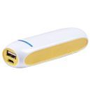 Reliable 10B 2600 mAh Power Bank - Yellow and White