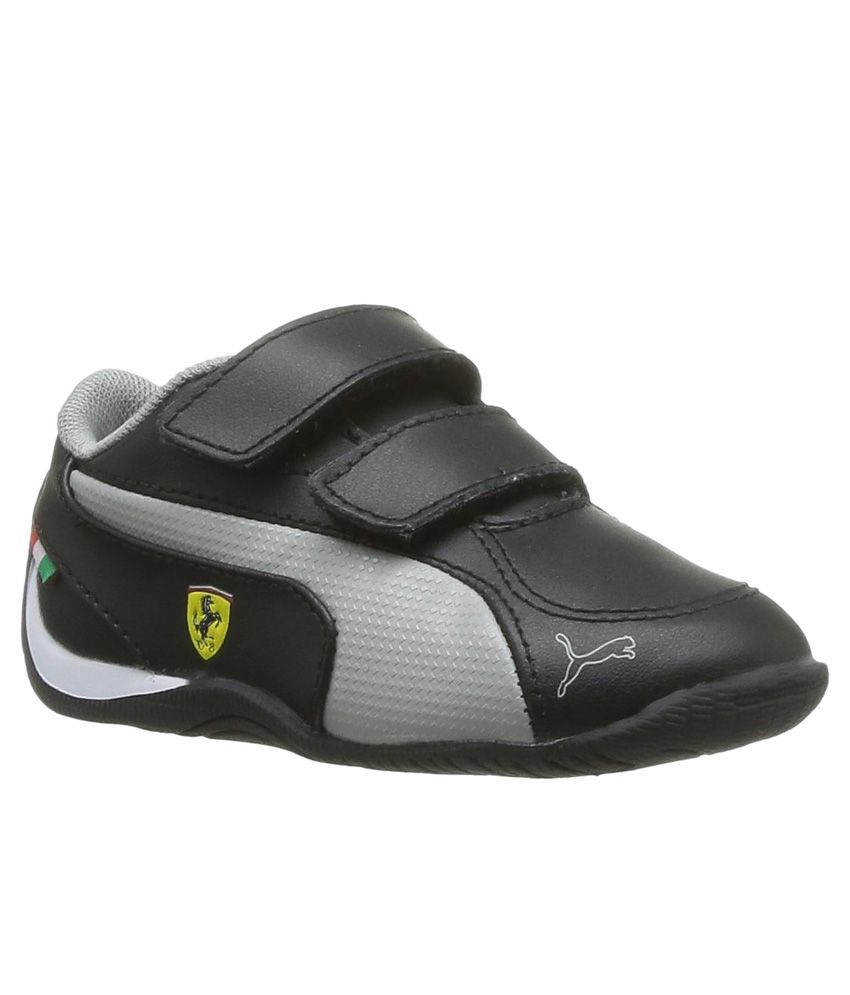 boys black puma shoes