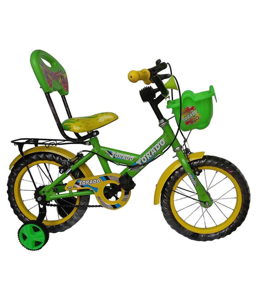     			Torado Buzz sr 14T Green Kids Bicycle for Ages : 3-5 years