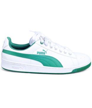 puma green tennis shoes