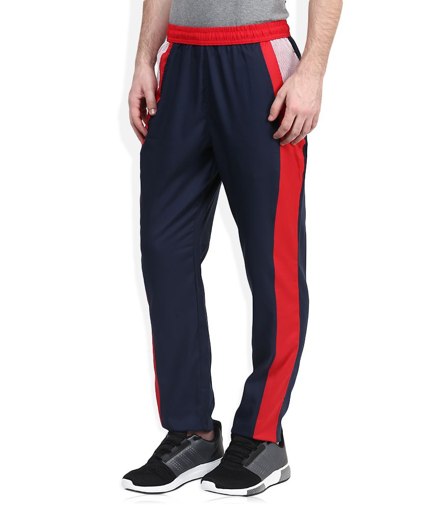 navy trackpants