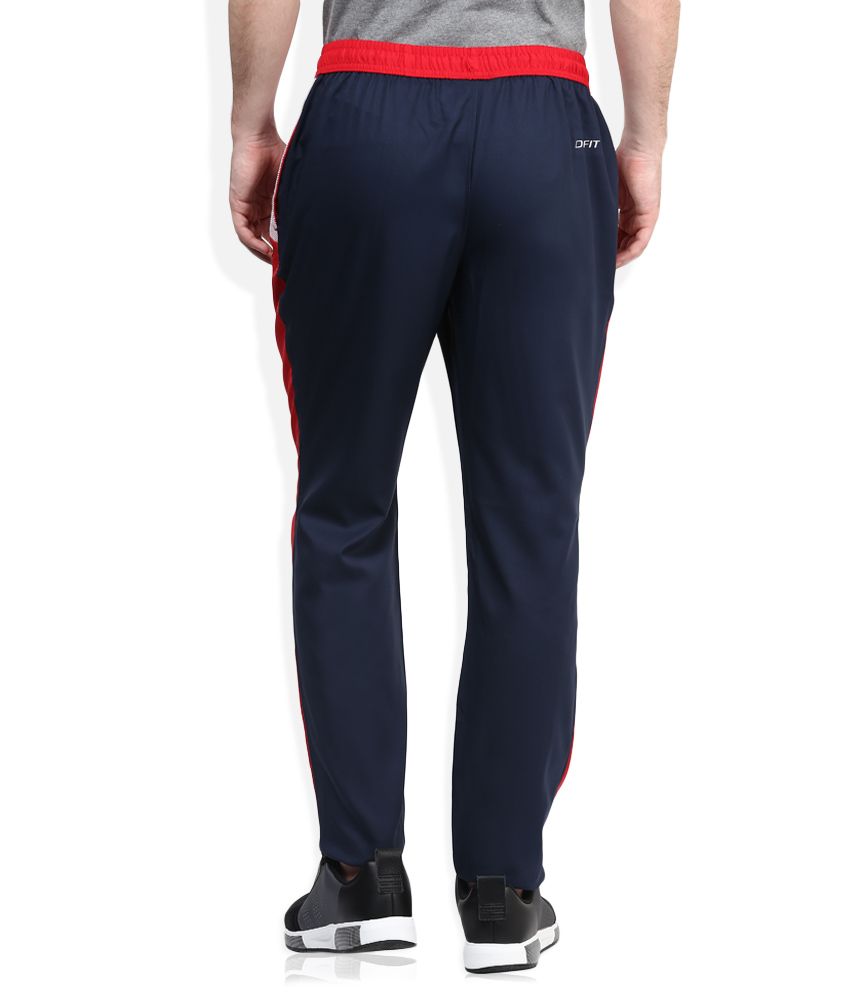 navy trackpants