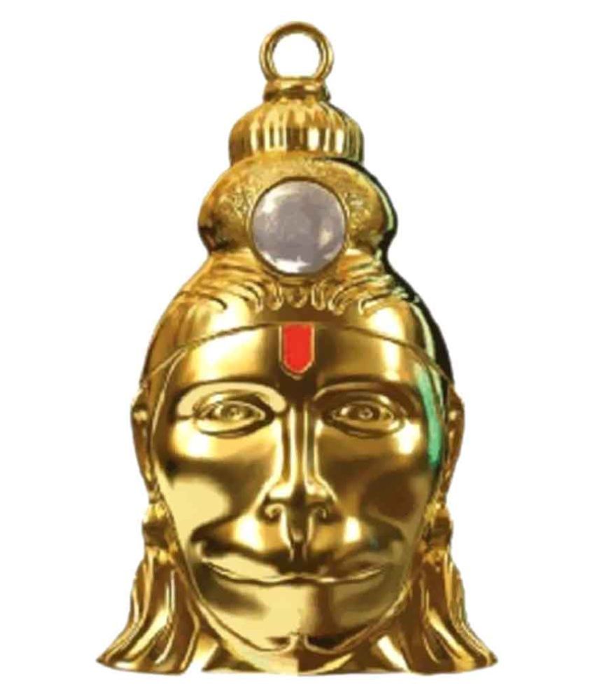     			Cubee Golden Alloy Hanuman Chalisa Yantra