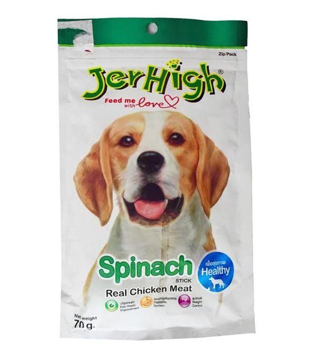 JerHigh Spinach Stix Dog Treats 70 g (Pack of 3) Buy JerHigh Spinach
