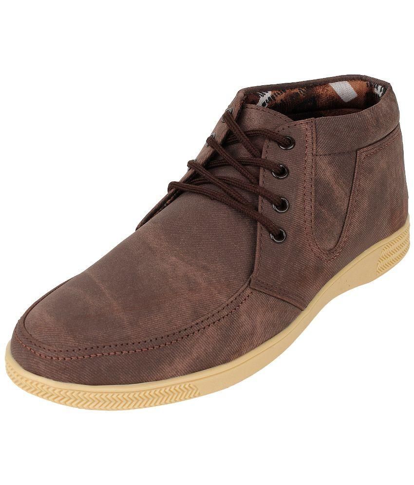 Izor Brown Smart Casuals Shoes - Buy Izor Brown Smart Casuals Shoes ...