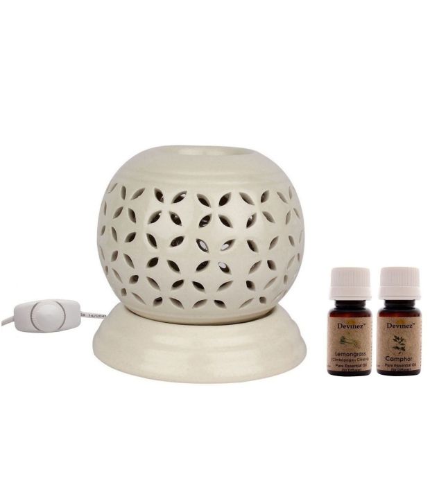 Devinez ED2006 Electric Diffuser with Lemongrass & Camphor Essential