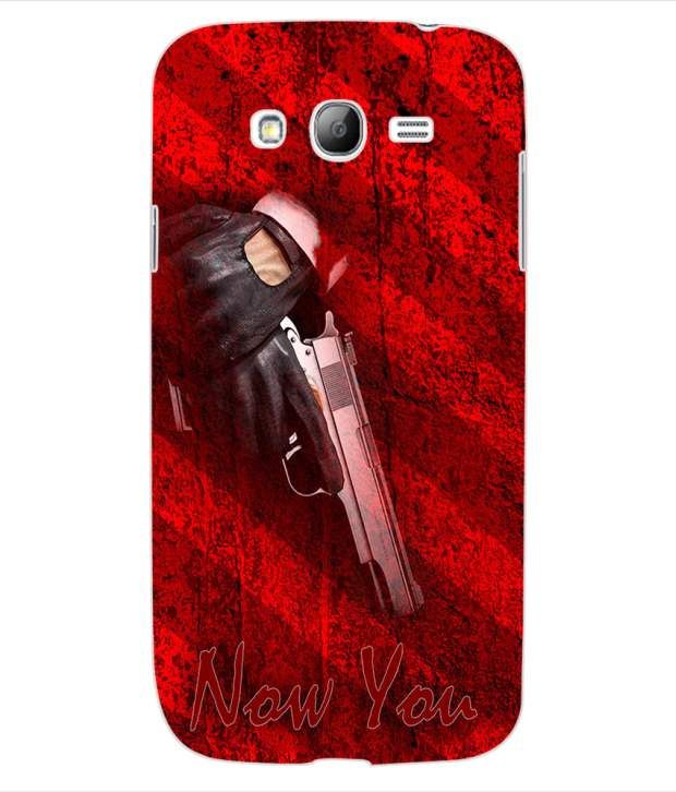 Colourcraft Gun Back Cover for Samsung Galaxy Grand I9082 Multicolour Printed Back Covers