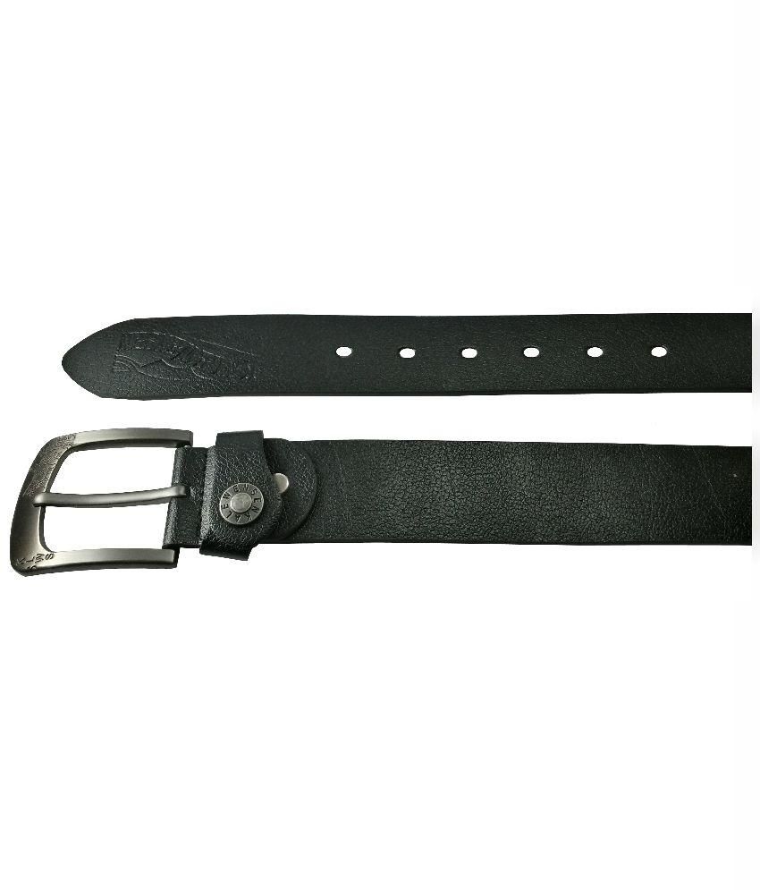Kalewensen Black Pin Buckle Belt for Men Buy Online at Low Price in