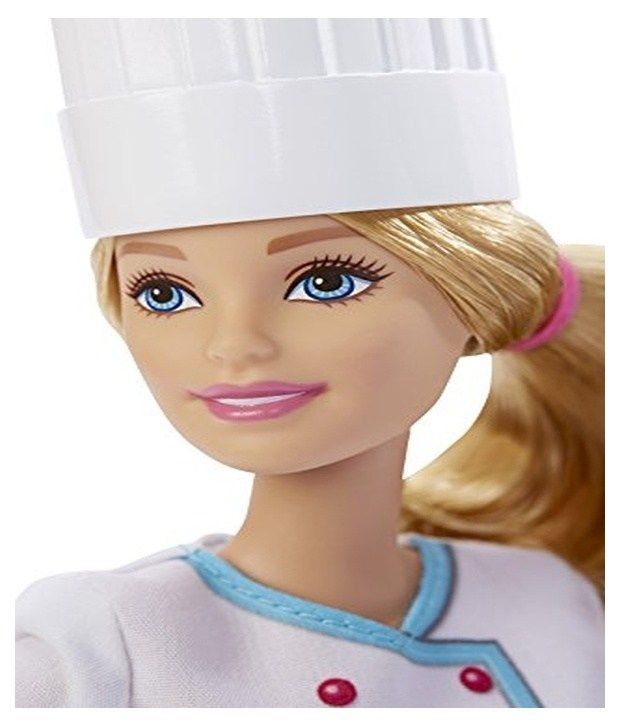 barbie careers bakery chef doll and playset