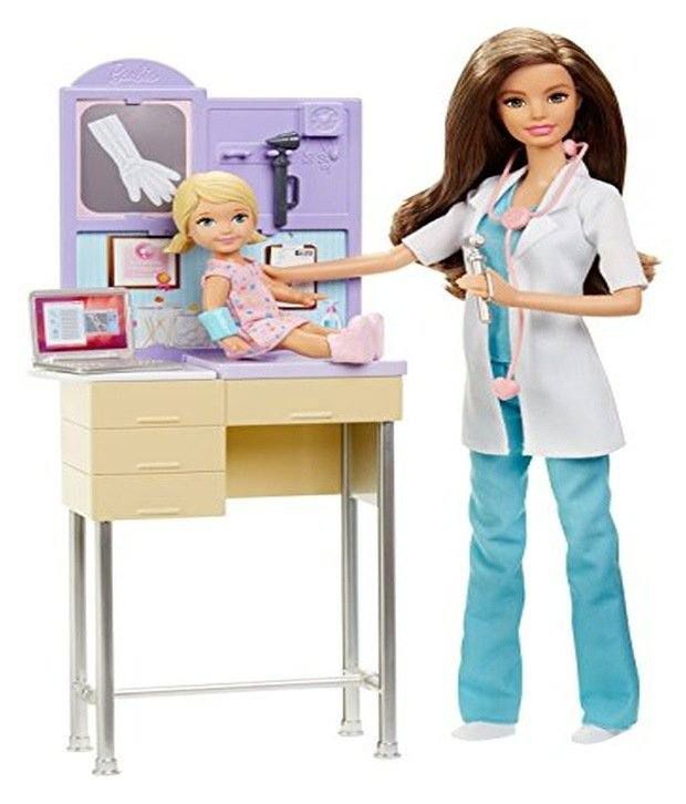 Barbie Careers Pediatrician Playset - Buy Barbie Careers Pediatrician ...
