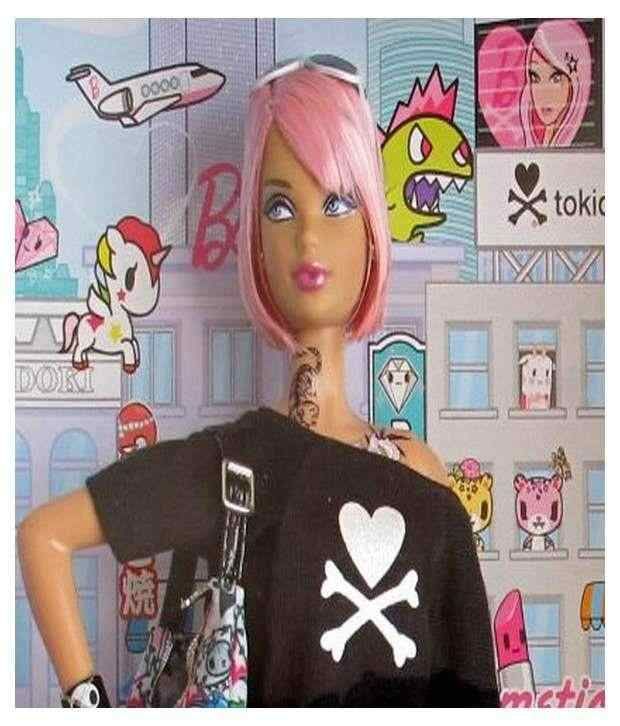 tokidoki barbie gold label