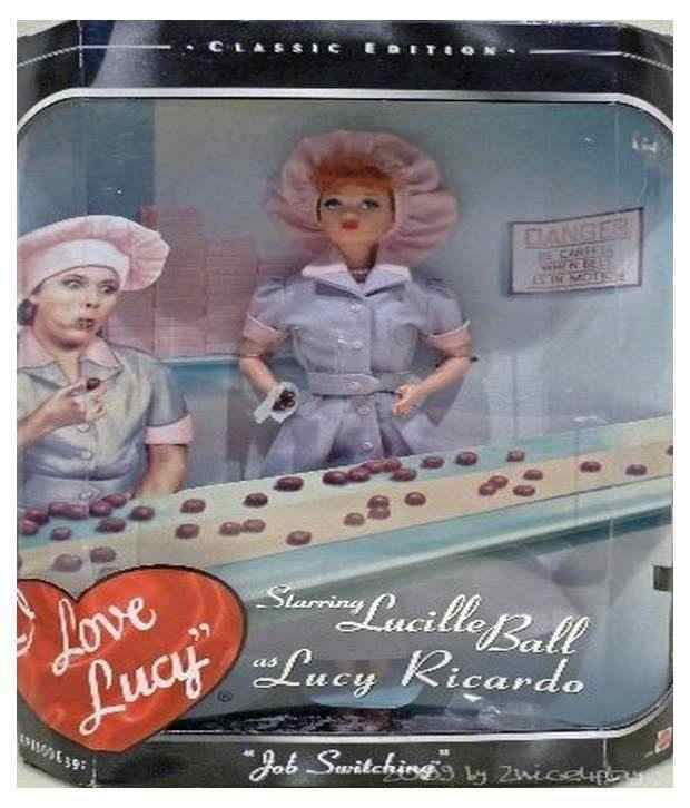 i love lucy job switching barbie