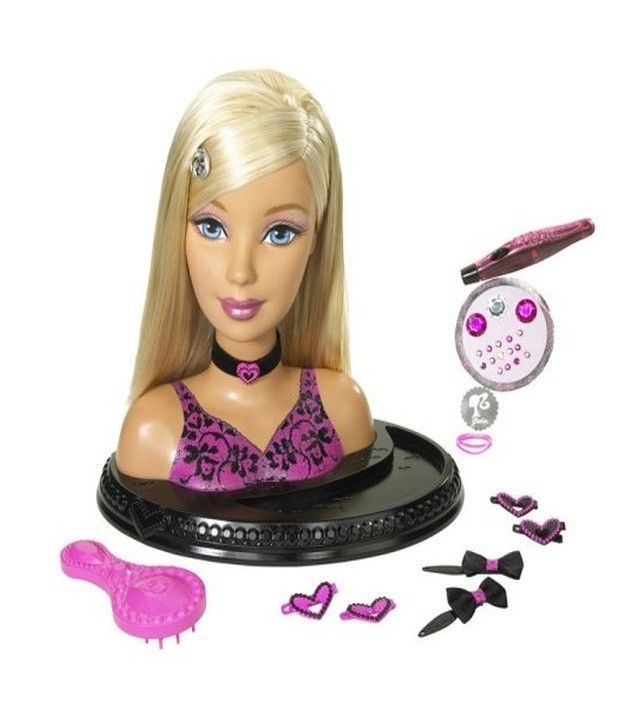 Barbie Totally Hair Styling Head Buy Barbie Totally Hair Styling Head