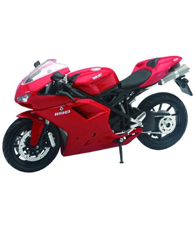 Ducati 1198 Diecast Motorcycle Toy 1:12 Scale - Red - Buy Ducati 1198
