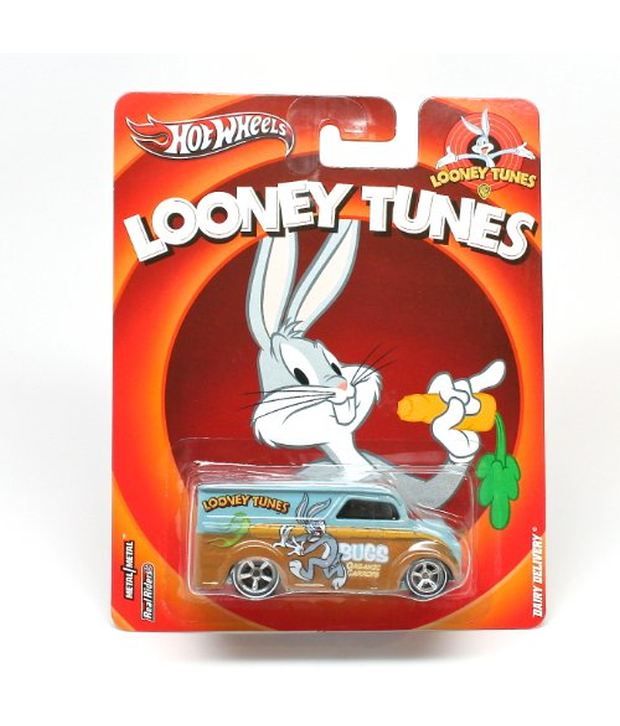 Hot Wheels, Looney Tunes Die-cast Vehicle, Bugs Bunny Dairy Delivery, 1 ...