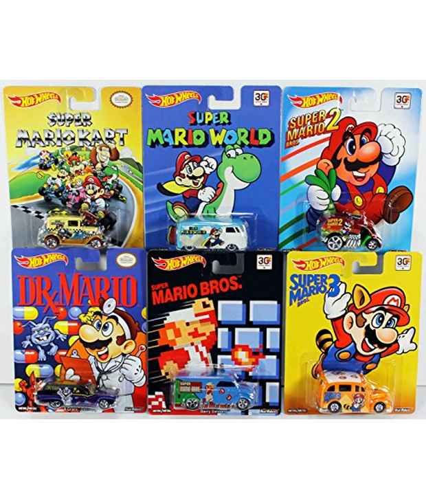 mario brothers hot wheels