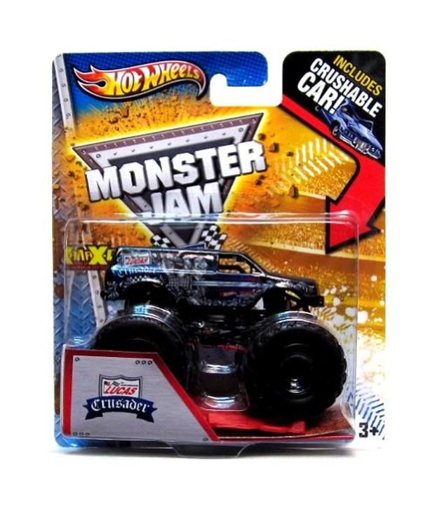 lucas oil crusader monster truck toy