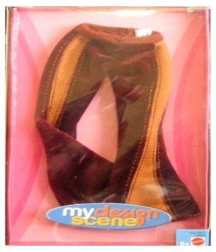 Mattel Barbie My Design Scene Fashion Brown Bell Bottom Pants 04 Buy Mattel Barbie My Design Scene Fashion Brown Bell Bottom Pants 04 Online At Low Price Snapdeal