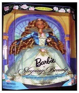 sleeping beauty barbie 1997