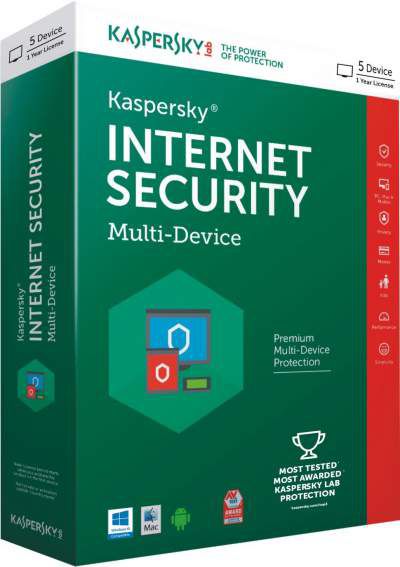     			Kaspersky Internet Security Latest Version,Version Free,2016 ( 5 / 1 ) CD