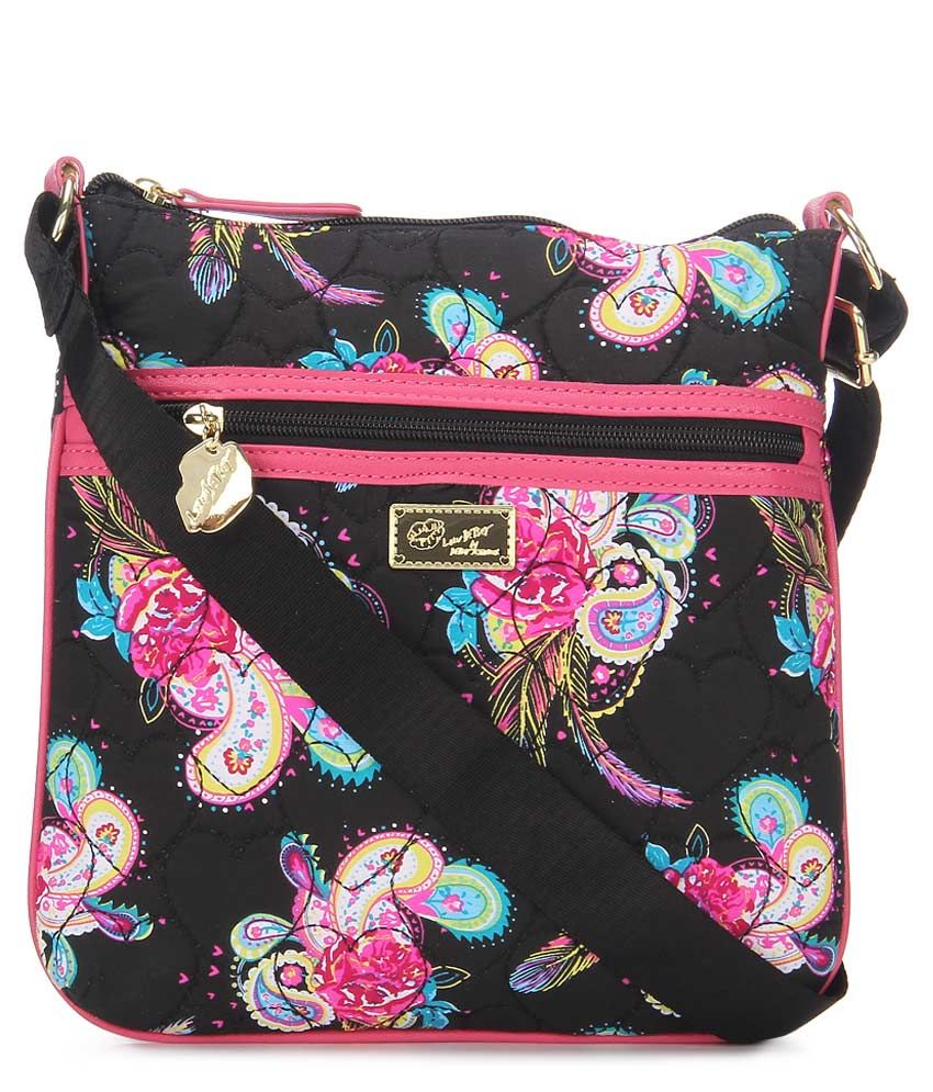 Steve Madden Lbluna Black Sling Bag Buy Steve Madden Lbluna Black Sling Bag Online at Best