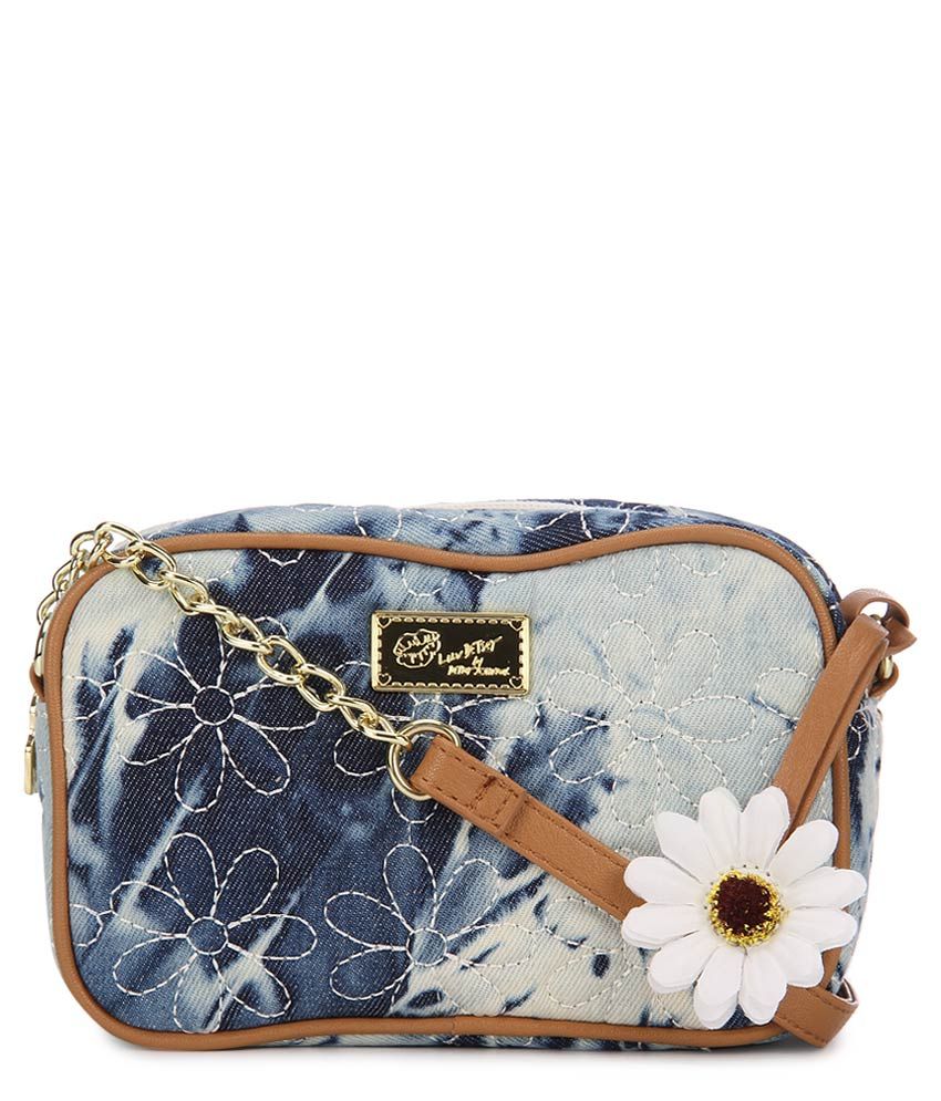 Steve Madden Lbdeena Blue Sling Bag Steve Madden Lbdeena Blue Sling Bag