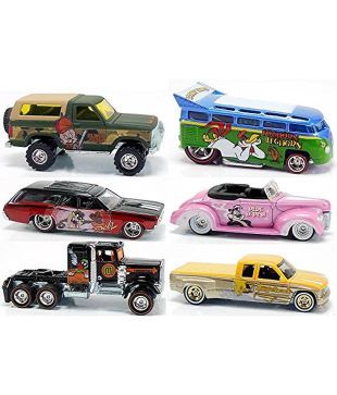 hot wheels looney tunes set