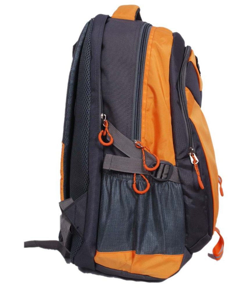 orange computer bag