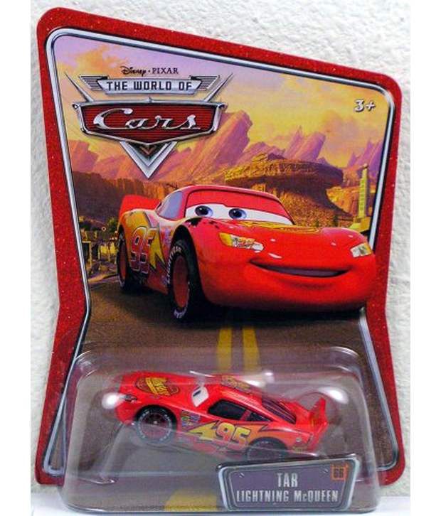 Disney Pixar Cars the World of Cars Tar Lightning Mcqueen #66 - Buy ...