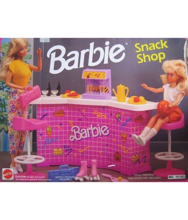 barbie snack shop