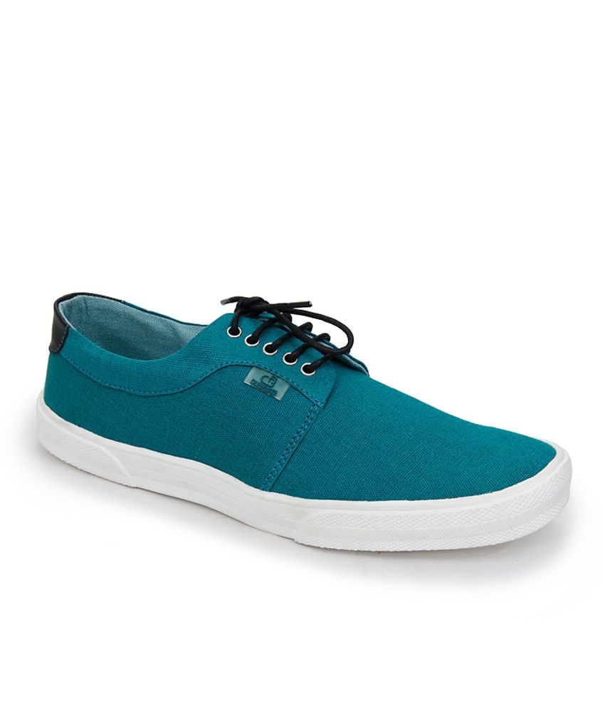 Cubebro Blue Canvas Shoes - Buy Cubebro Blue Canvas Shoes Online at ...