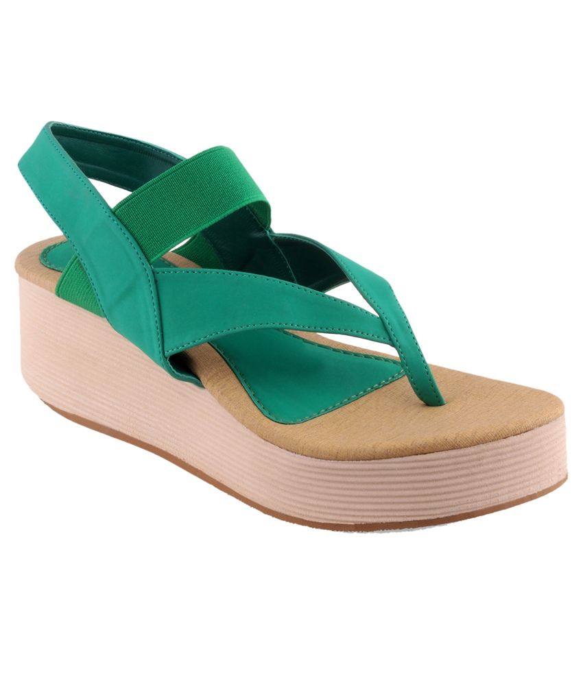 green heels platform